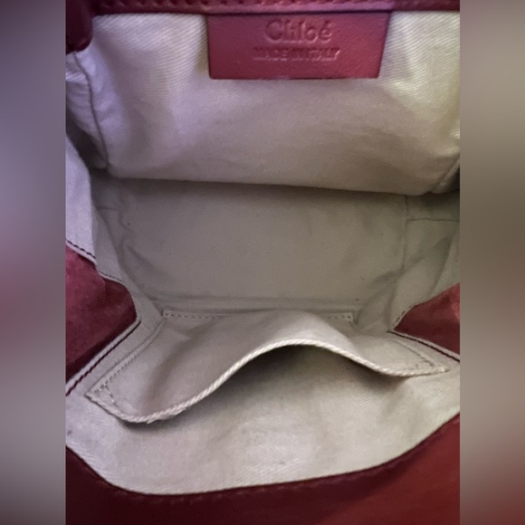 Chloe Suede CalfskinSmall Faye Backpack